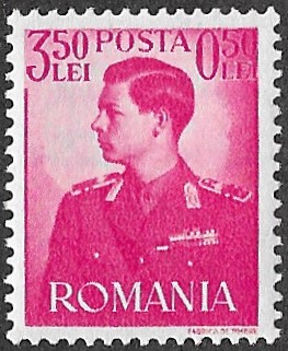 Romania. 1940 -1942 King Michael I. 3.50+0.50L. MNH. Cat Mi670