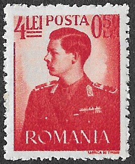 Romania. 1940 -1942 King Michael I. 4+0.50L. MNH. Cat Mi671