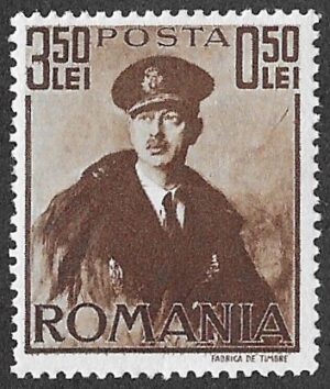 Romania. 1940 King Karl II. 3.50+0.50l. MNH. Cat Mi620