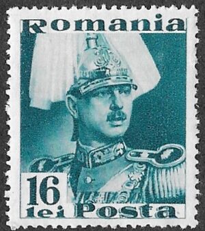 Romania. 1935 -1940 King Carol II. 16L. MH. Cat 512