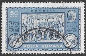 Romania. 1933 The 100th Anniversary of Turnu Severin City. 50B. Cancelled. Cat 466