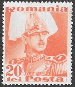 Romania. 1935 -1940 King Carol II. 20L. MNH. Cat 513