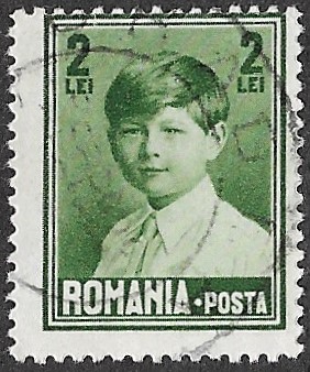 Romania. 1928 King Mihai. 2L. Cancelled. Cat Mi324