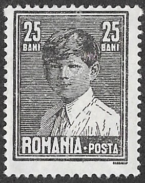 Romania. 1928 King Mihai. 25B. MH. Cat Mi320