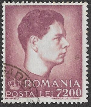 Romania. 1947 King Michael I. 7200L. Cancelled. Cat Mi1029