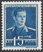 Romania. 1944 -1945 King Michael I. 15L. MNH. Cat Mi811