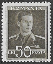 Romania. 1944 -1945 King Michael I. 50L. MNH. Cat Mi816