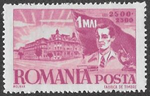 Romania. 1947 Labour Day. 2500 + 2500L. MNH. Cat Mi1060