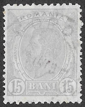 Romania. 1900 -1911 King Karl I - Not Watermarked. 15B. Cancelled. Cat Mi136