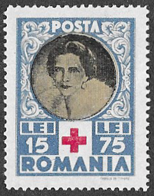 Romania. 1945 Red Cross. 10+40L. MNH. Cat Mi828