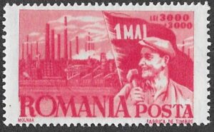 Romania. 1947 Labour Day. 3000 + 3000L. MNH. Cat Mi1061