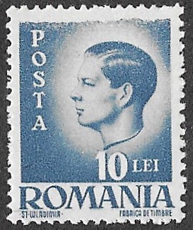 Romania. 1946 -1947 King Michael I. 10L. MNH. Cat Mi935