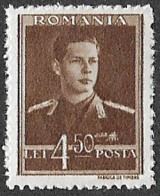 Romania. 1944 -1945 King Michael I. 4.50L. MNH. Cat Mi804