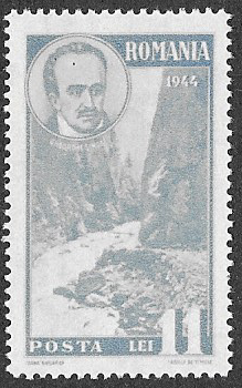 Romania. 1945 Paintings of Transylvania. Gheorghe Sincai (1764-1816). 11L. MNH. Cat Mi839