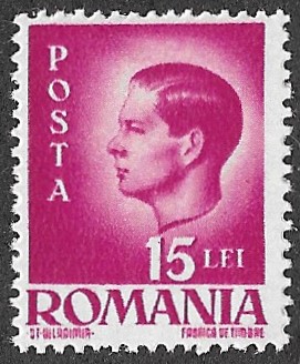 Romania. 1946 -1947 King Michael I. 15L. MNH. Cat Mi938