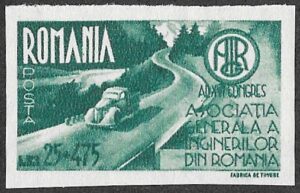 Romania. 1945 Congress of The General Association of Engineers in Romania. 25+475L. MNH. Cat Mi910