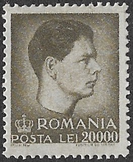 Romania. 1947 King Michael I. 20000L. MNH. Cat Mi1035