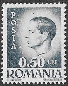 Romania. 1946 -1947 King Michael I. 0.5L. MNH. Cat Mi929