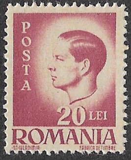 Romania. 1946 -1947 King Michael I. 20L. MNH. Cat Mi940