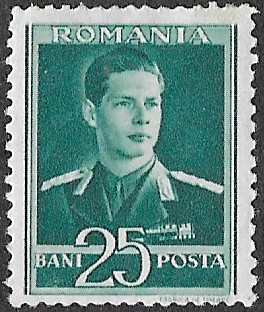 Romania. 1944 -1945 King Michael I. 25B. MH. Cat Mi797