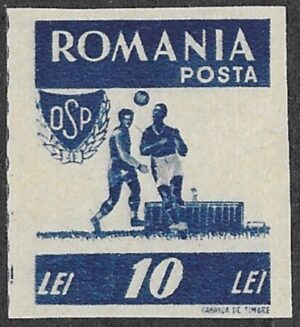 Romania. 1946 Sports. 10L. MNH. Cat Mi1000B