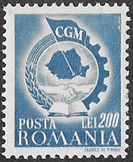 Romania. 1947 International Trade Union Congress. 200L. MNH. Cat Mi1037