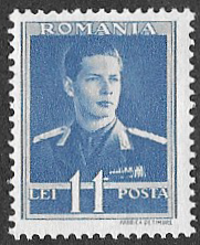 Romania. 1944 -1945 King Michael I. 11L. MNH. Cat Mi809