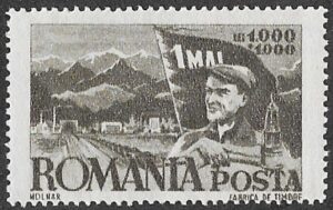 Romania. 1947 Labour Day. 1000 + 1000L. MNH. Cat Mi1057