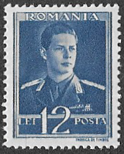 Romania. 1944 -1945 King Michael I. 12L. MNH. Cat Mi810