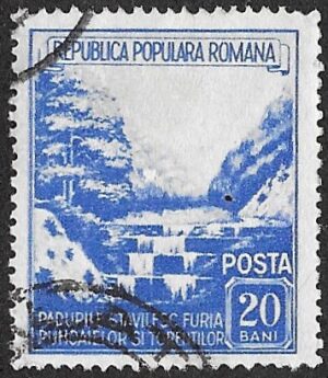 Romania. 1953 Month of the Forests. 20B. Cancelled. Cat Mi1439