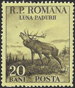 Romania. 1954 Month of the Forests1954 Month of the Forests. 20B. MNH. Cat Mi1464