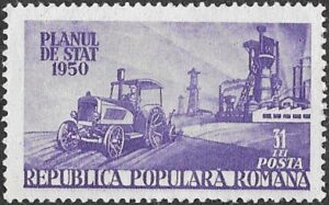 Romania. 1950 Year Plan 1950. 31L. MNH. Cat Mi1207