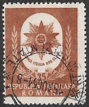 Romania. 1951 Labour Day. 35L. Cancelled. Cat Mi1258