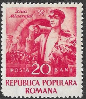 Romania. 1952 Labour Day. 1.10L. MNH. Cat Mi1402