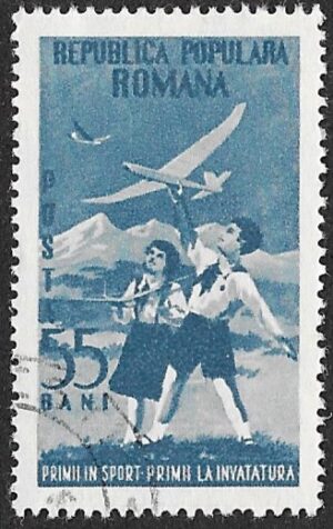 Romania. 1953 The 4th Anniversary of the Pioneer Organisation. 55B. Cancelled. Cat Mi1426