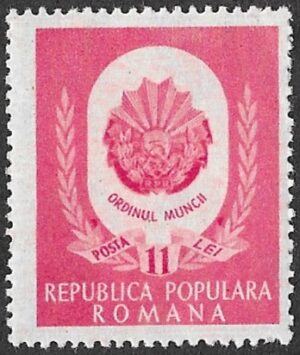 Romania. 1951 Labour Day. 11L. MH. Cat Mi1257