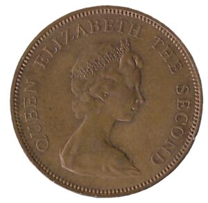 Jersey. 1975. 2 New Pence - Elizabeth II 2nd portrait. Bronze. VF. 7.13g. KM31. C034. RI.6