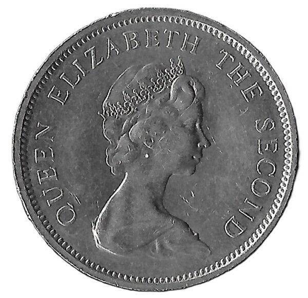 Jersey. 1980. 10 New Pence - Elizabeth II 2nd portrait. Copper-Nickel. XF. 11.45g. KM33. C059. RI.6