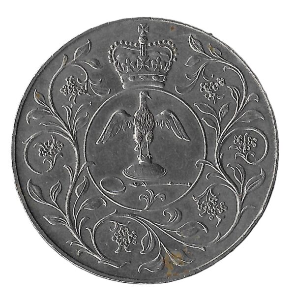 United Kingdom. 1977. 25 New Pence - Elizabeth II Silver Jubilee. Copper-Nickel. AU. 28.44g. KM920. C069. RI.4