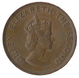 United Kingdom. Jersey. 1977. 1⁄12 Shilling - Elizabeth II 1st portrait. Bronze. VF. 9.26g. KM21. C081. RI.7