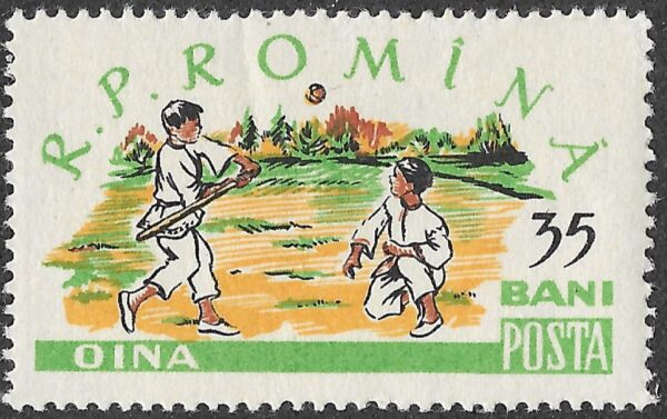 Romania. 1960 Children`s Sports. 35B. MNH. Mi1914