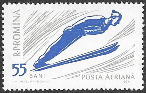 Romania. 1961 Winter Sports. 55B. MNH. Mi1955