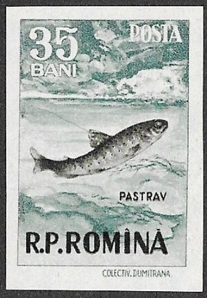 Romania. 1956 Game Animals, Imperforated. 35B. MNH. Mi1616