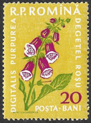 Romania. 1959 Flora. 20B. MNH. Mi1814