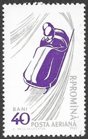 Romania. 1961 Winter Sports. 40B. MNH. Mi1954