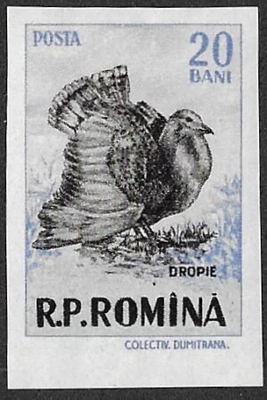 Romania. 1956 Game Animals, Imperforated. 20B. MNH. Mi1615