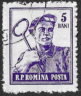 Romania. 1955 Professions. 5B. Cancelled. Cat Mi1501