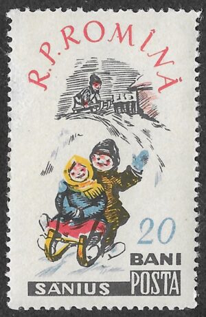 Romania. 1960 Children`s Sports. 20B. MNH. Mi1913