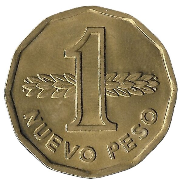 Uruguay. 1978. 1 Nuevo Peso. Aluminium Bronze. UNC. 11g. KM69. C205. RI.7