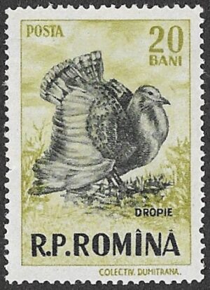 Romania. 1956 Game Animals. 20B. MNH. Cat Mi1566